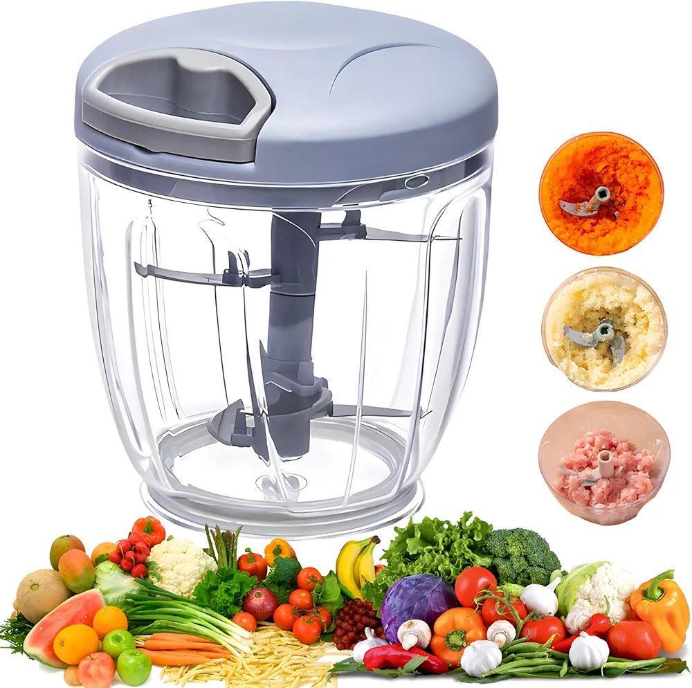 Manual Vegetable Chopper – Fast & Easy Food Cutter