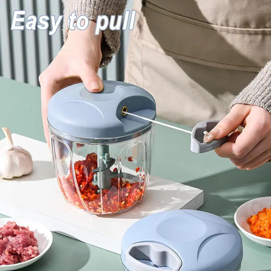 Manual Vegetable Chopper – Fast & Easy Food Cutter